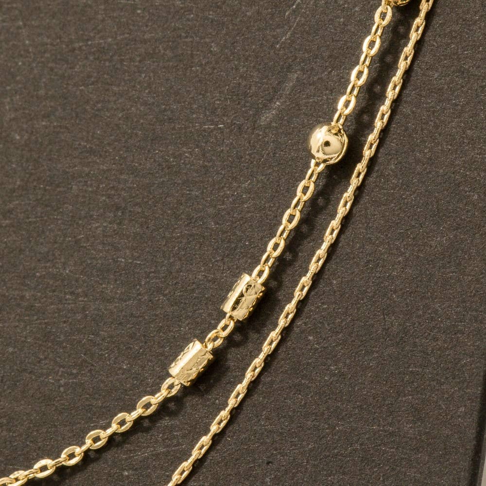 Fame Dainty Layered Classic Chain Necklace