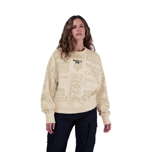 Fox Women's Circa 74 Oversized Fleece Crew