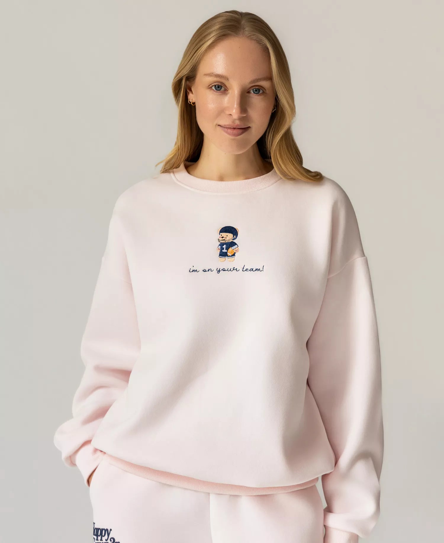 Happy Camp3r Women's Go Team Crewneck