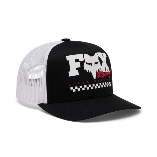 Fox Youth Checker Mesh Trucker Hat