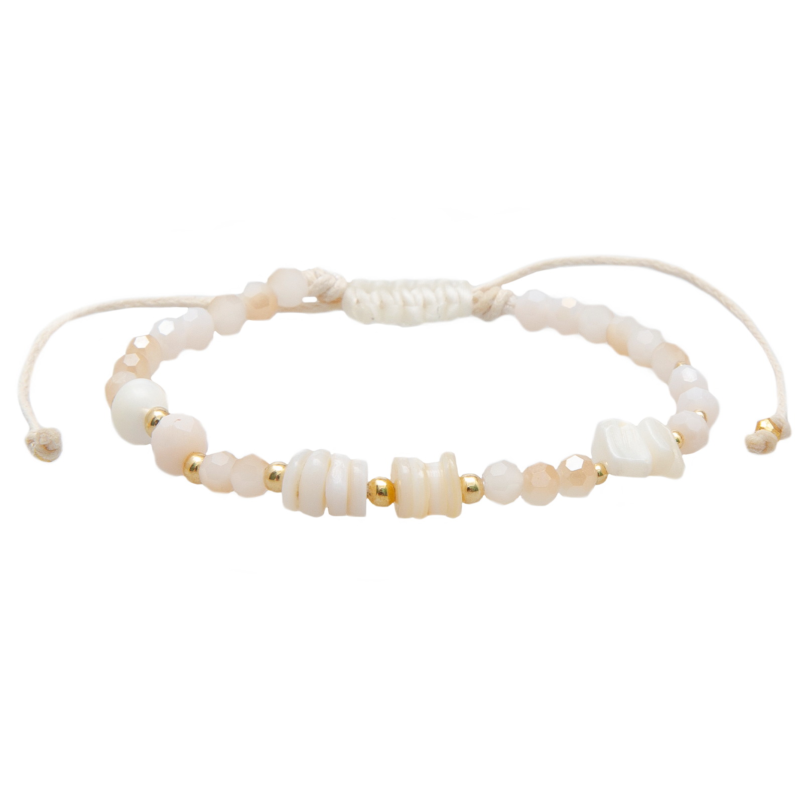 Lotus and Luna Oyster Cove Crystal Tide Bracelet