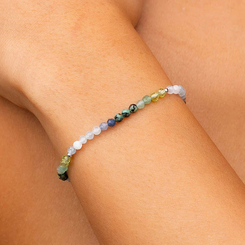 Lotus and Luna 3mm Healing Bracelet