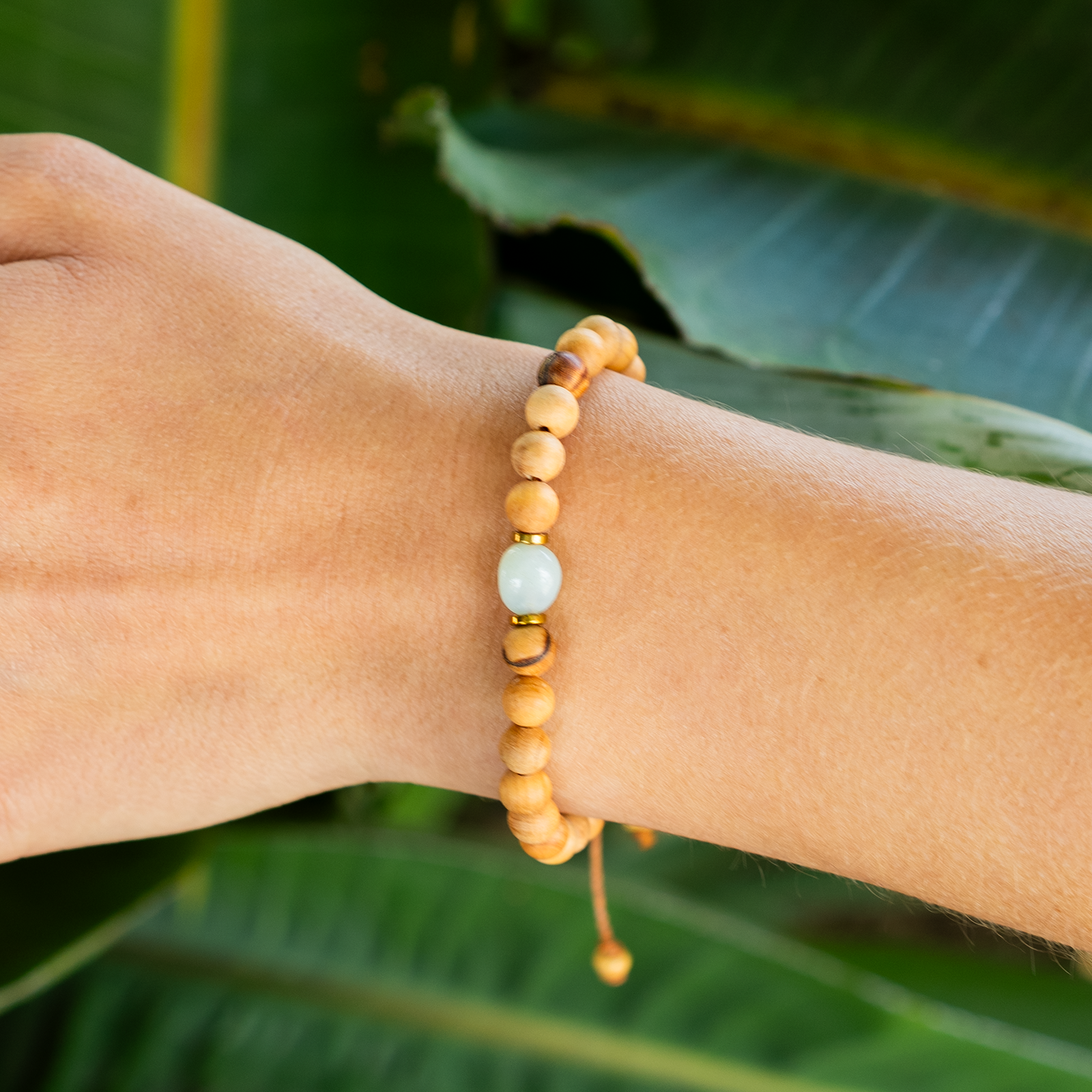 Lotus and Luna Sacred Insight Intention Bracelet