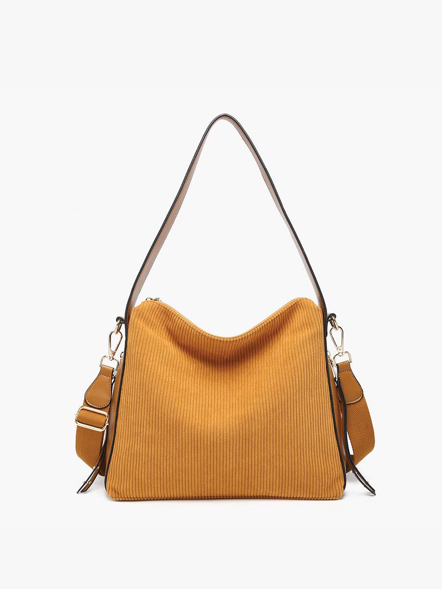 Jen & Co. Michaela Slouchy Hobo w/ Guitar Strap
