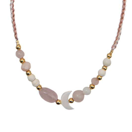 Lotus and Luna Equinox Eclipse Necklace