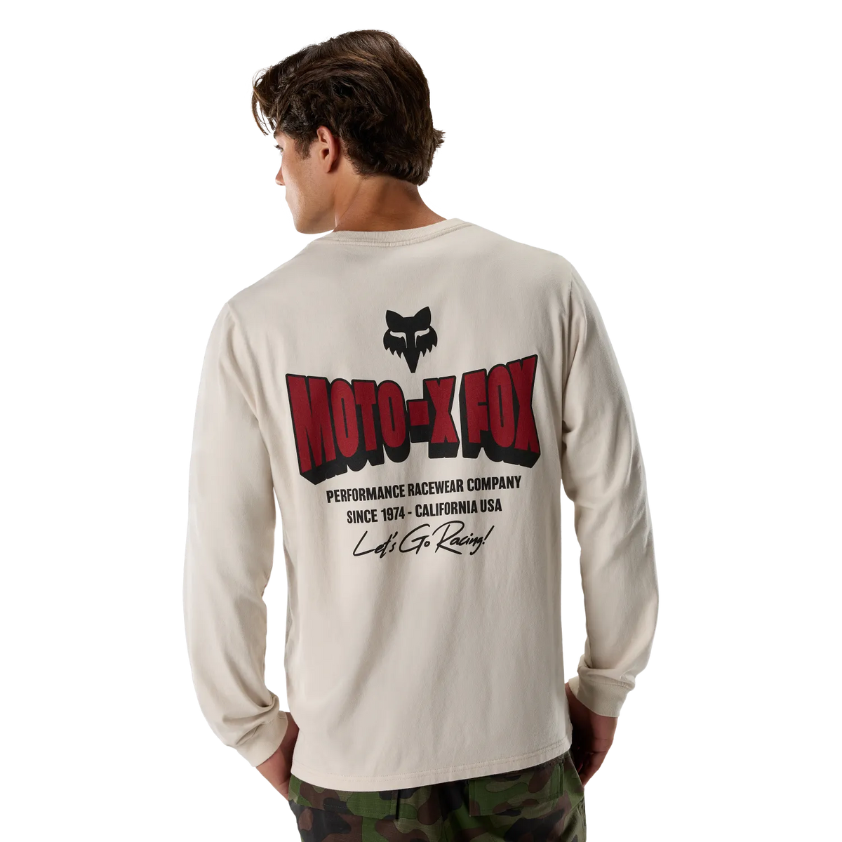 Fox Men's Go Race 195 Original Long Sleeve Tee