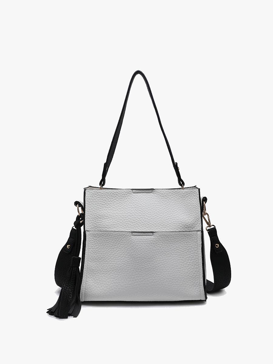 Jen & Co. Lyla 2-in-1 Bucket Bag w/ Guitar Strap