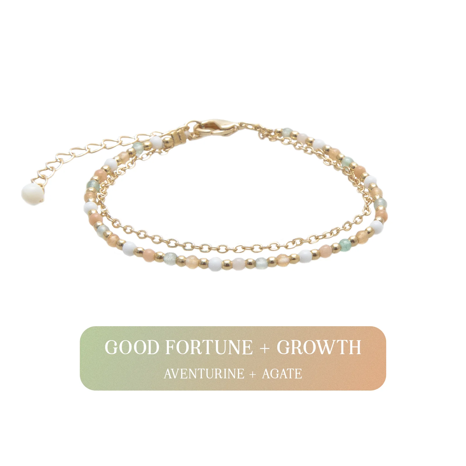 Lotus and Luna Healing 2mm Bracelet