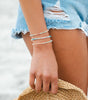 Lotus and Luna 3mm Healing Bracelet