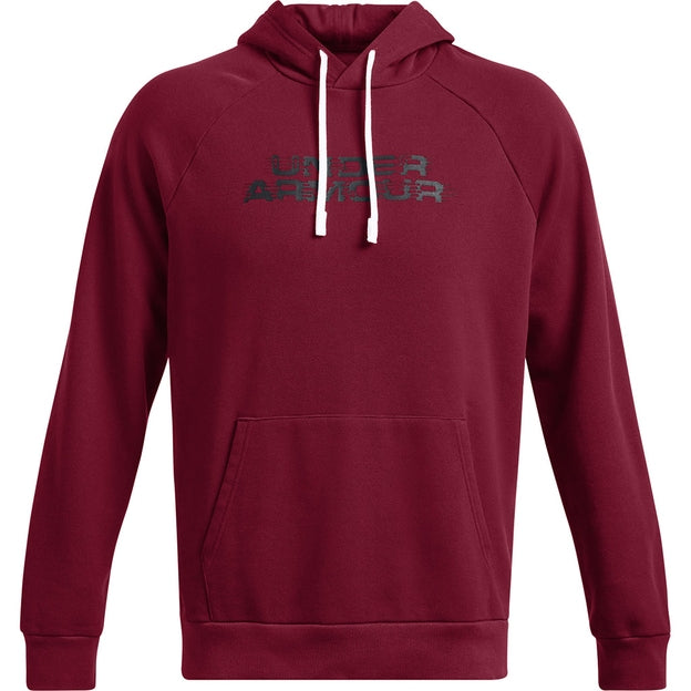 Men's UA Rival Fleece Textured Glitch Hoodie