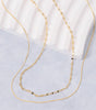 Layered Dainty Chain Link Necklace