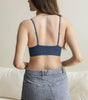 Leto Lace Longline Seamless Bralette - Retro Design