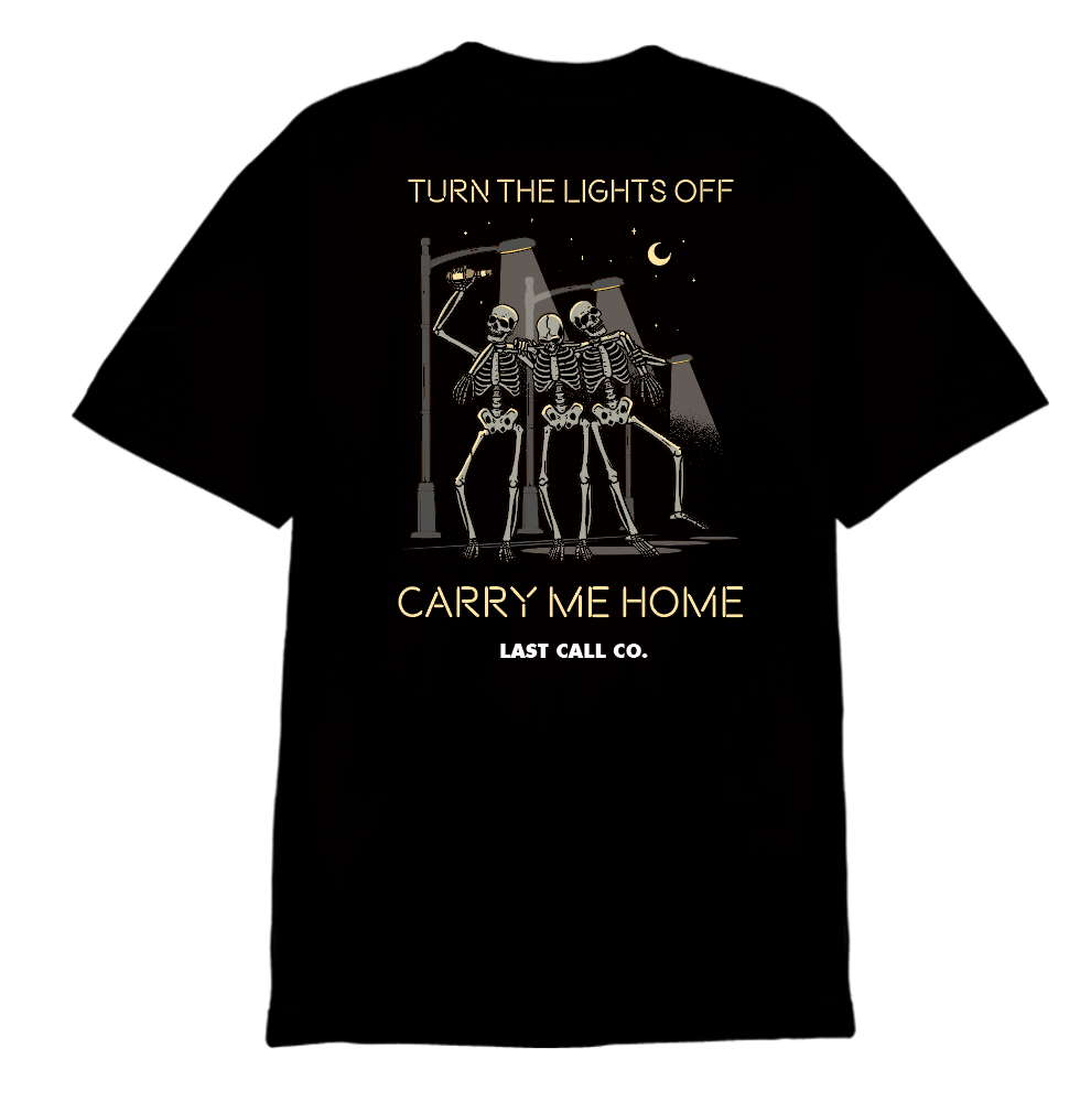 Last Call Co. Men's Carry Me Home Short Sleeve T-shirt