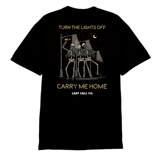Last Call Co. Men's Carry Me Home Short Sleeve T-shirt