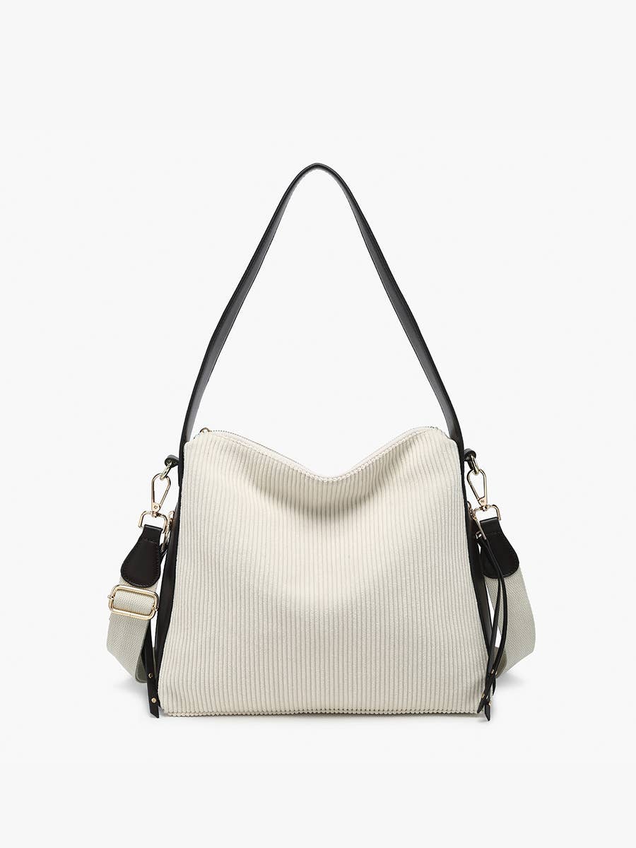 Jen & Co. Michaela Slouchy Hobo w/ Guitar Strap