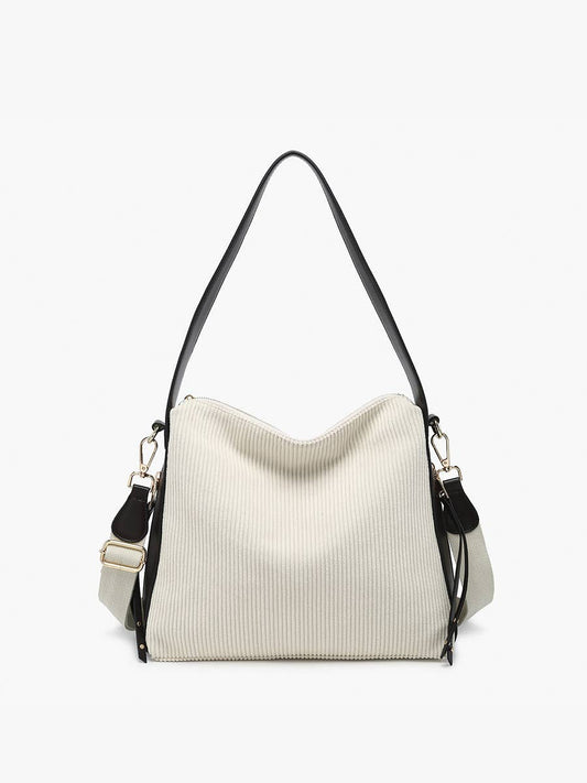 Jen & Co. Michaela Slouchy Hobo w/ Guitar Strap