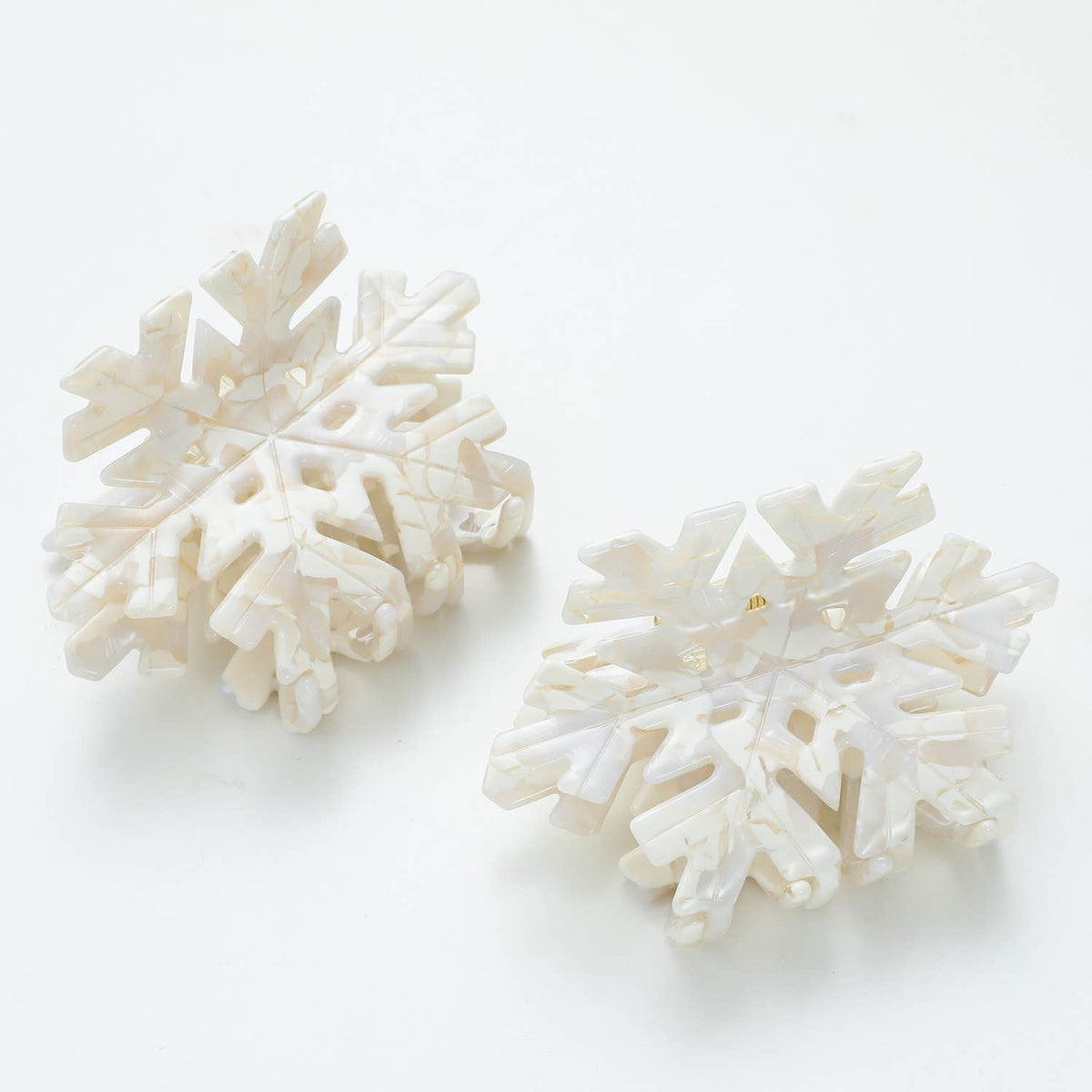 Adorro Snowflake Claw Clip