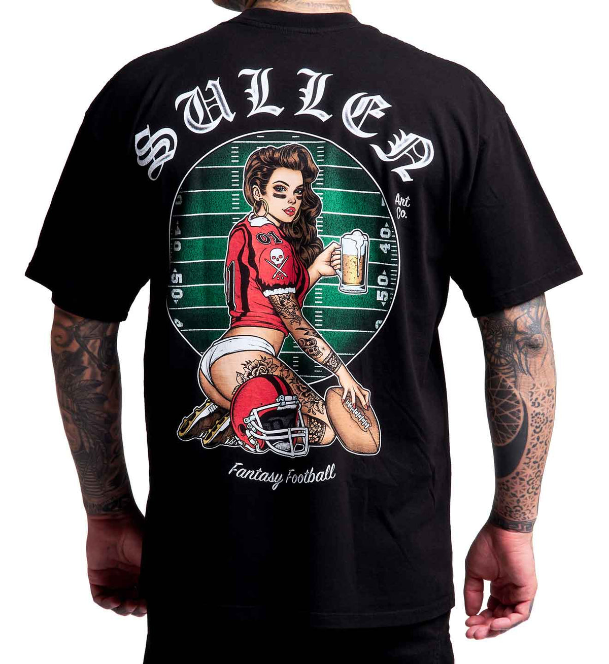Sullen Men's Fantasy Football "1 TON" Tee
