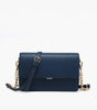 Jen & Co. Lauryn Flapover Crossbody Bag – Chain Strap