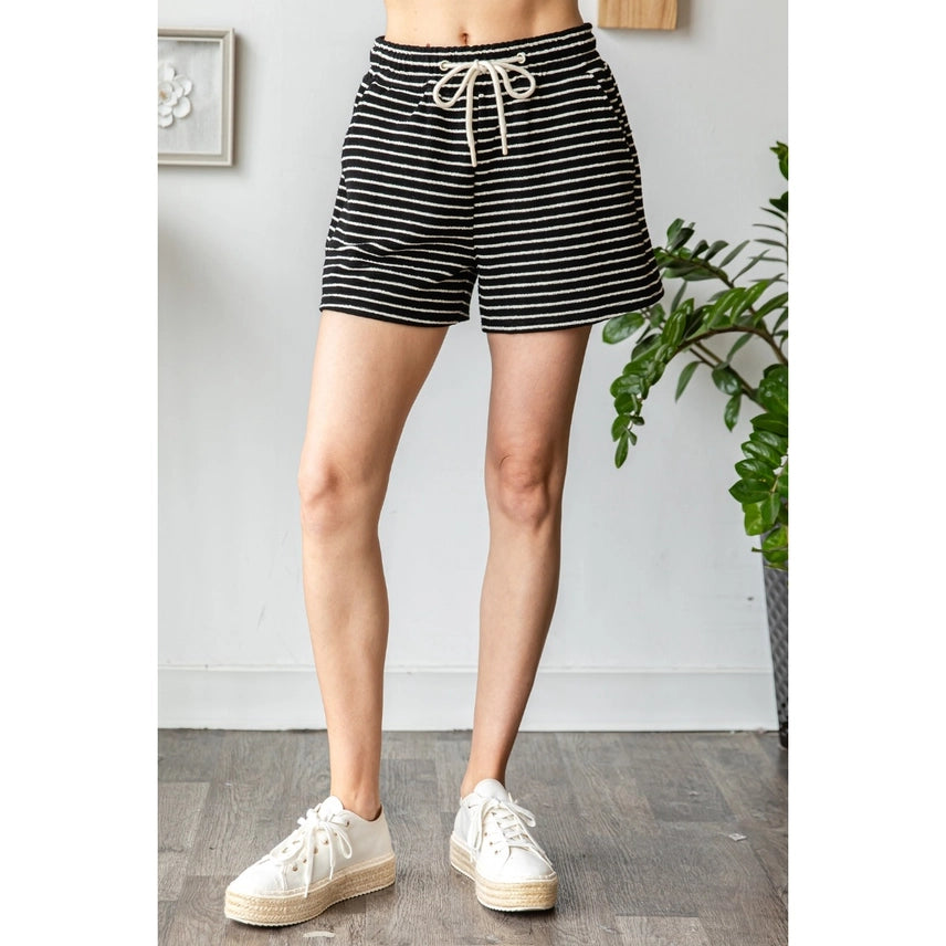 Thin Stripe Short