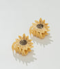 Adorro Sunflower Claw Clip