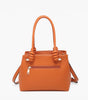 Jen & Co. Blair Classic Satchel Bag – Knotted Handles & Strap