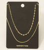 Layered Dainty Chain Link Necklace
