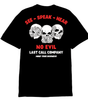 Last Call Co. Men's No Evil Badge Tee