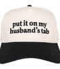 Katydid Women's Put It On My Husband's Tab Two-Toned Vintage Hat