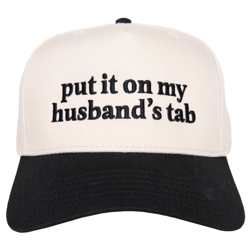 Katydid Women's Put It On My Husband's Tab Two-Toned Vintage Hat