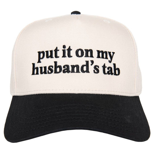 Katydid Women's Put It On My Husband's Tab Two-Toned Vintage Hat