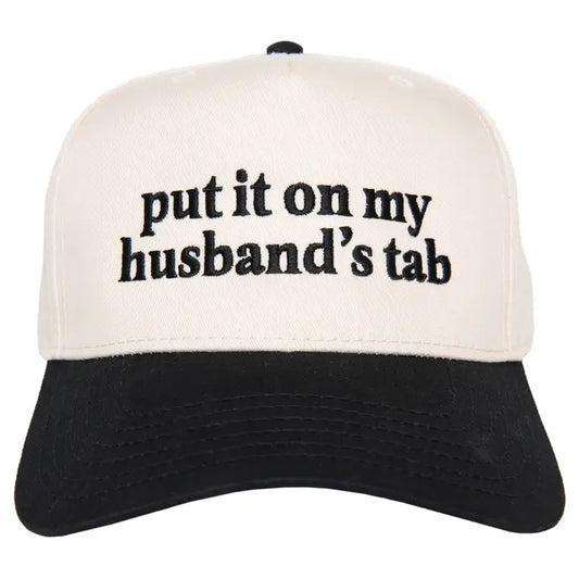 Katydid Put It On My Husband's Tab Two-Toned Vintage Hat