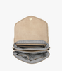 Jen & Co. Sloane Flapover Crossbody w/ Whipstitch and Tassel