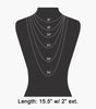 Gold Dipped Paperclip Oval Link Chain Necklace
