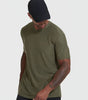 True Classic Men's Short Sleeve T-Shirt | Active | Crew Neck
