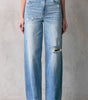 Hidden Women's Logan Distressed Dad Jeans