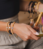 Lotus and Luna Sacred Insight Intention Bracelet