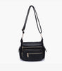 Jen & Co. Nicole Multi-Zip Crossbody Bag w/ Side Pockets