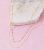 Fame Dainty Layered Classic Chain Necklace
