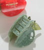 Adorro Red & Green Apple Claw Clip