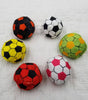 Multicolored Cotton Knit Soccer Sack Ball Kick Toy