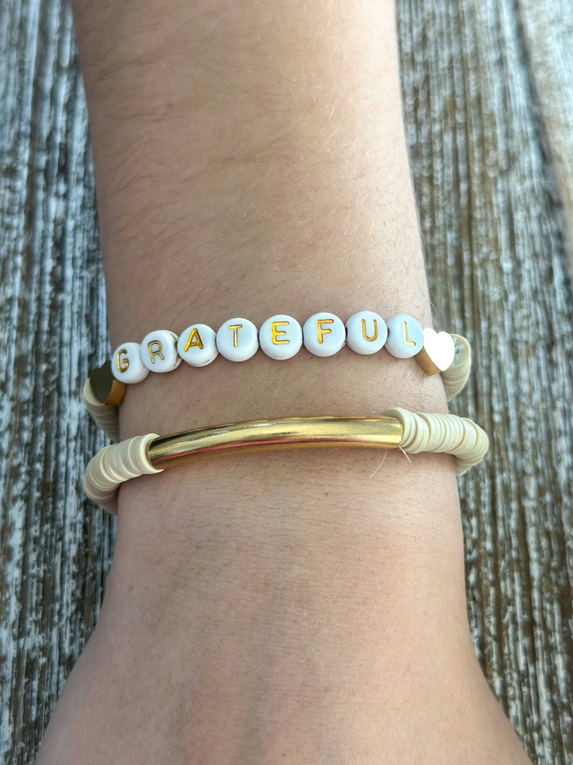 Heishi Bracelet Set
