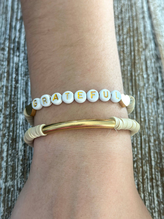 Heishi Bracelet Set