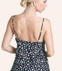 La Miel Polka Dot Flowy Camisole with Adjustable Straps