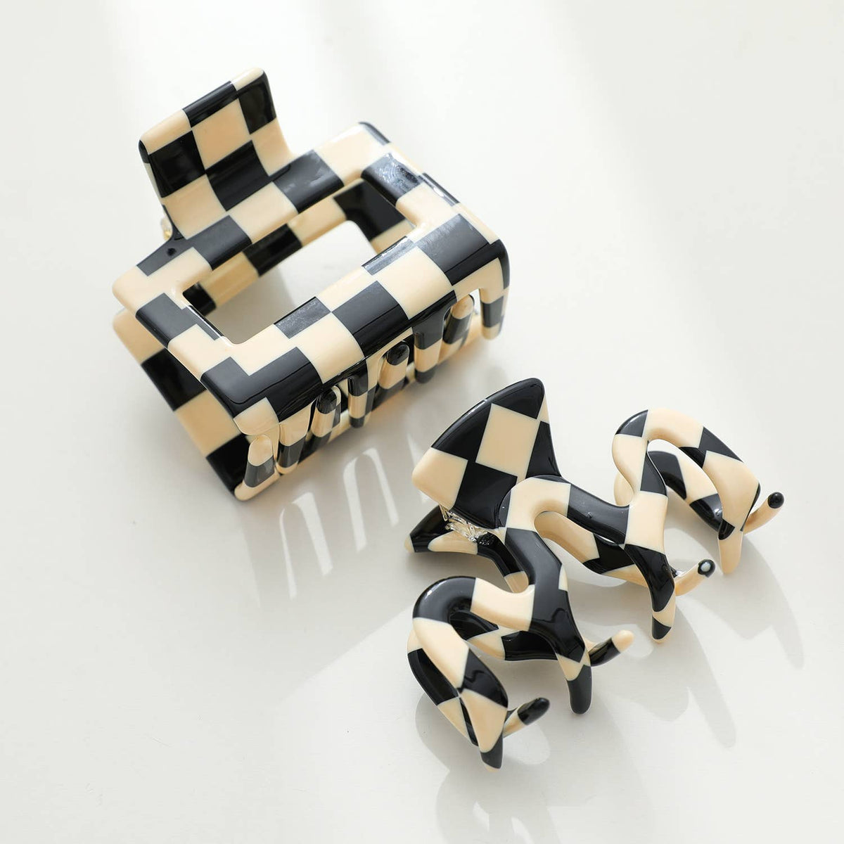 Adorro Checkmate Assorted Claw Clips