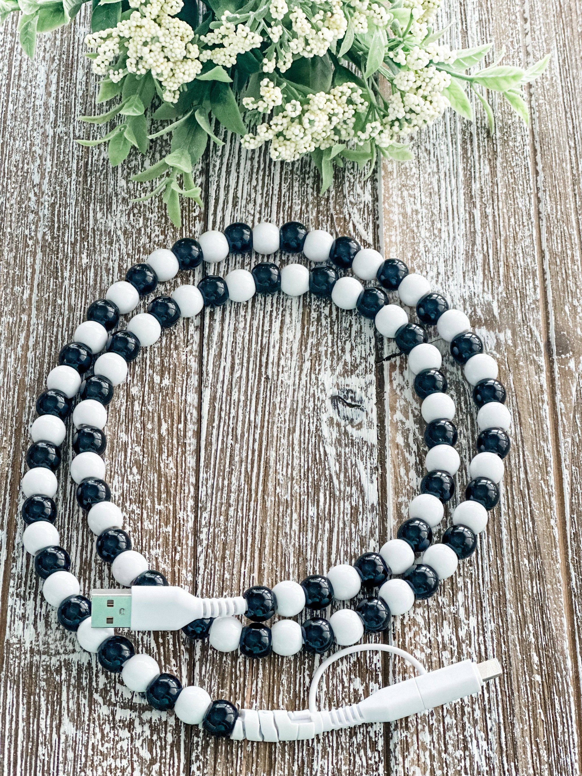 "Candy" 2 in 1 Beaded Phone Charger