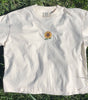 Sun Milk Women's Sunflower Cropped Boxy Tee