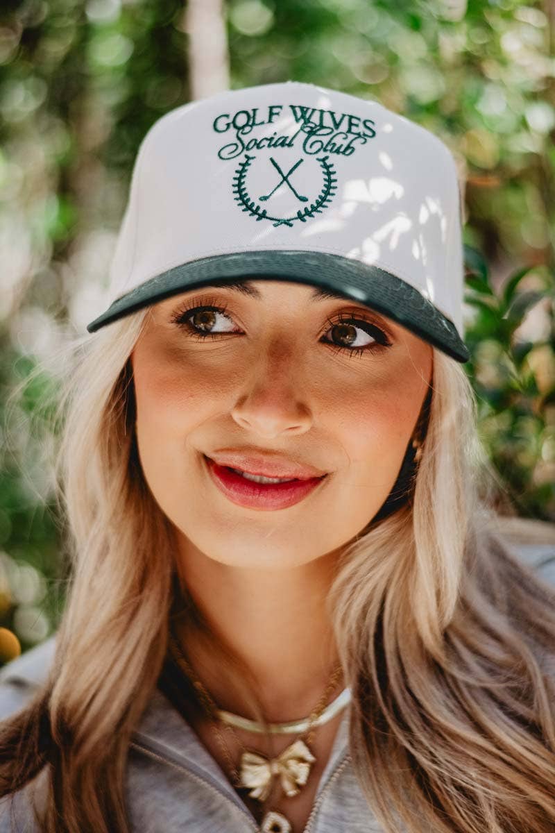Katydid Golf Wives Social Club Two-Toned Fitted Hat