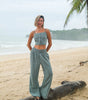 Lotus and Luna Cotton Wide Leg Pants