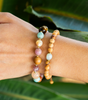Lotus and Luna Sacred Insight Intention Bracelet